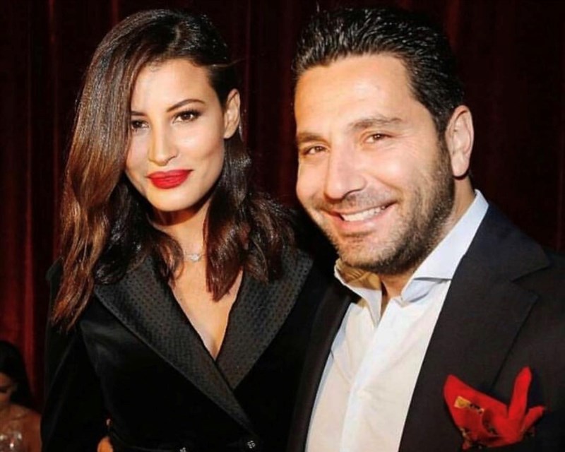 Lebanese celebrities celebrating the day of love